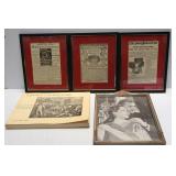 Framed Advertisements, Publicity Photo, Art Book