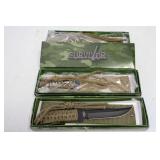 3 Survivor Sheath Knives