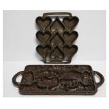 Cast Iron Cookie Molds