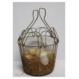 Wire Egg Basket