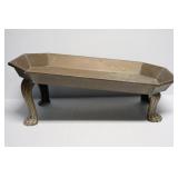 Slanted Brass Lion's Feet Tray
