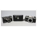 3 Vintage Cameras