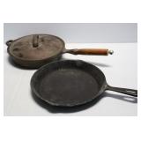 2 Cast Iron Skillets