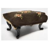Cast Iron Base Footstool