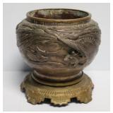 Oriental Brass Jardiniere