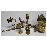 Brass Ware Tray Lot