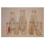Selection of Milk Bottles