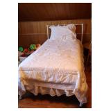 Twin Size Iron Bed