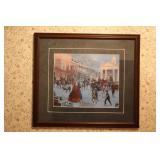 Framed Mort Kunstler Calendar Top
