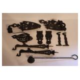 Tray Lot of Cast Iron