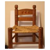 Child's Chair w/ Rush Seat
