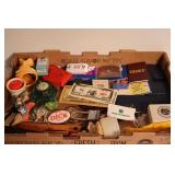 Tray Lot of Collectibles & Housewares