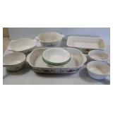 Corning Ware / Corelle Dishes