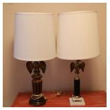 2 Eagle Lamps