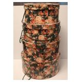 Nest of 4 Hat Boxes