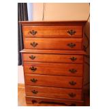 Hudson House Cherry Chest on Chest