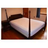 Queen Size Bed & Nightstand
