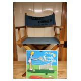 Racket Corner Directors Chair & Tennis Whir-a-gig