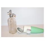 Seltzer Bottle & Dazey Ice Crusher