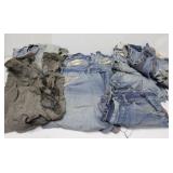 Vintage Blue Jean Denim Remnants