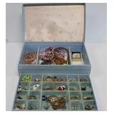 Jewelry Box with Contents