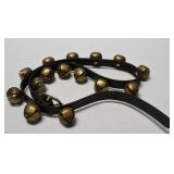 Sleigh Bells on Leather Belt