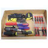 Tray Lot of Tools