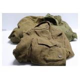 Vintage Wool Military Style Jackets