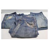 Vintage Denim Blue Jeans