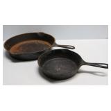 2 Cast Iron Skillets