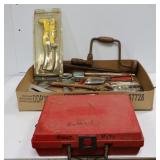 Tray Lot of Tools