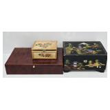 3 Jewelry Boxes