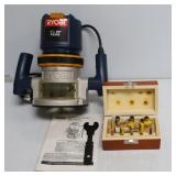 Ryobi 1 1/2 HP Router w/ Bits