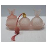 Frosted Pink Perfume Set