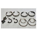 Vintage Sterling Silver Earrings