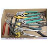 Selection of Pliers, Wire Strippers, Fuse Puller