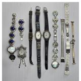 Vintage Ladies Watches & Assorted Bands
