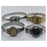 Vintage Digital Display Watches