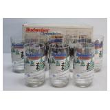 Budweiser Clydesdale Collector Glasses