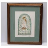Framed P Buckley Moss Print
