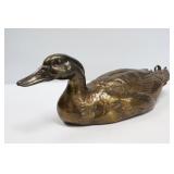Brass Tone Metal Duck