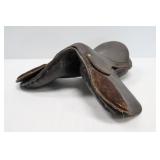 Miniature Leather English Saddle