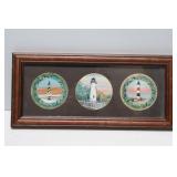 Framed P Buckley Moss Ornaments