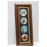 Framed P Buckley Moss Ornaments