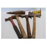 Claw Hammers & Chisel