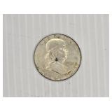 1961 Franklin Silver Half Dollar Coin