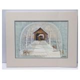 Matted P Buckley Moss Print