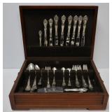 Sterling Flatware in Case