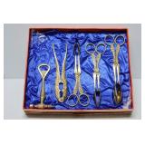Gold Tone Serving / Bar Utensils