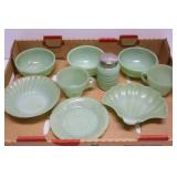 Tray Lot of Jadeite